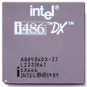 Центральный процессор (CPU) Intel i486DX {P4} (Socket 3) [1 core] L1 8K, 33 МГц