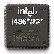 Центральный процессор (CPU) Intel i486DX2-S {P24S} (QFP) [1 core] L1 8K, 50 МГц