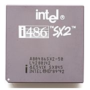 Центральный процессор (CPU) Intel i486SX2 {} (Socket 3) [1 core] L1 8K, 50 МГц