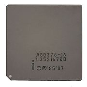 Центральный процессор (CPU) Intel i376 (Socket PGA 132) [1 core] 16 МГц