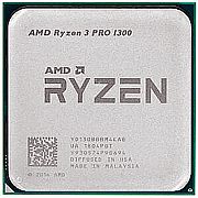 Центральный процессор (CPU) AMD Ryzen 3 Pro 1300 {Summit Ridge} (PGA AM4) [4 cores] L3 8M, 3.5 ГГц