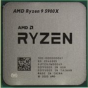 Центральный процессор (CPU) AMD Ryzen 9 5900 {Vermeer} (PGA AM4) [12 cores] L3 64M, 3 ГГц