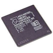 Центральный процессор (CPU) AMD Am486DX2-80 (Socket 1) [1 core] 80 МГц