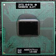 Центральный процессор (CPU) Intel Core 2 Duo T8100 {Penryn-3M} (BGA 479, Socket P) [2 cores] L2 3M, 2,1 ГГц