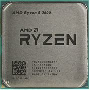 Центральный процессор (CPU) AMD Ryzen 5 2600 {Pinnacle Ridge} (PGA AM4) [6 cores] L3 16M, 3,4 ГГц
