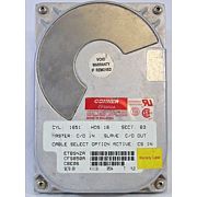 Жесткий диск (HDD) Conner CFS850A (ATA-1) 850 Мб
