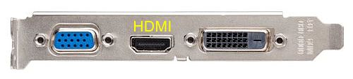 HDMI разъем на видеокарте