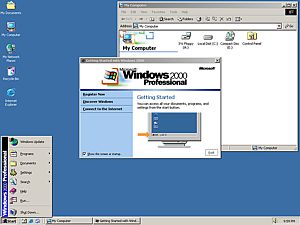 Как это выглядело в 2000 году: операционные системы - MS Windows 2000