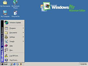 Как это выглядело в 2000 году: операционные системы - MS Windows Millennium (ME)