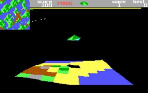Как это выглядело в 1988 году: игры Actions - Virus