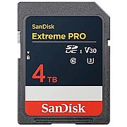 Компания SanDisk анонсировала карту памяти SD (Secure Digital) емкостью 4 Тб