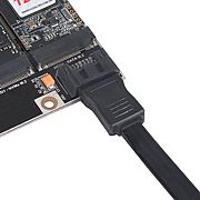Адаптер-переходник с PCIe 3.0 x4, SATA 3.0 на M.2 M key и M.2 B key