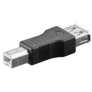 Переходник USB-A (F) на USB B (M)