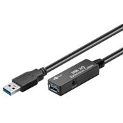 Медный кабель USB-A (3.2 M) на USB A (3.2 F)
