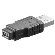 Переходник USB-A (M) на USB Mini B (F)