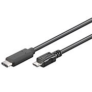 Кабель USB Micro B 2.0 (M) на USB C (M)