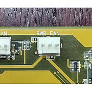 Разъем Fan 3 pin power